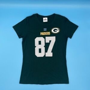 Majestic Embroidered Nelson NFL Packers T-shirts